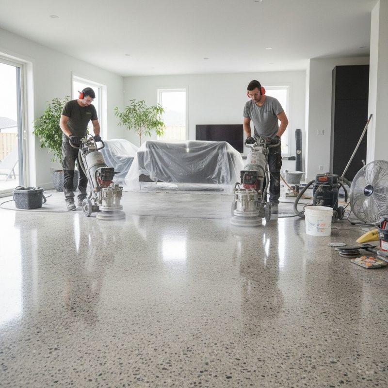 Different Finish Options For Concrete Floor Installations